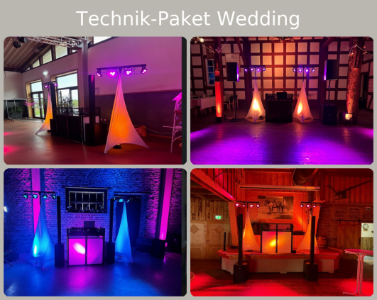 Technikpaket Wedding