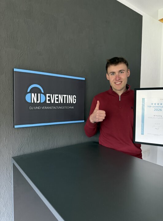 NJ-Eventing wurde von Provenexpert als TOP-Dienstleister für DJ Olpe ausgezeichnet