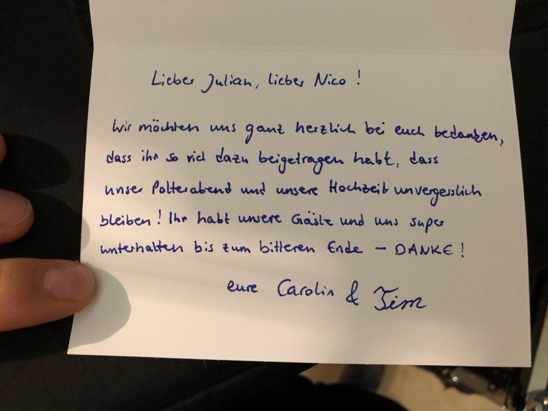 Feedback über DJ Nico Japes